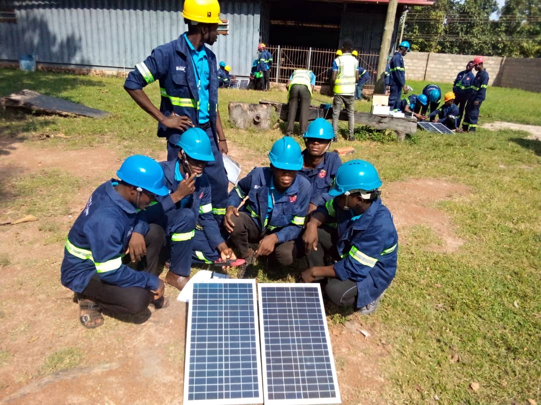 Hands-on training at Don Bosco Technical Institute, Tatale