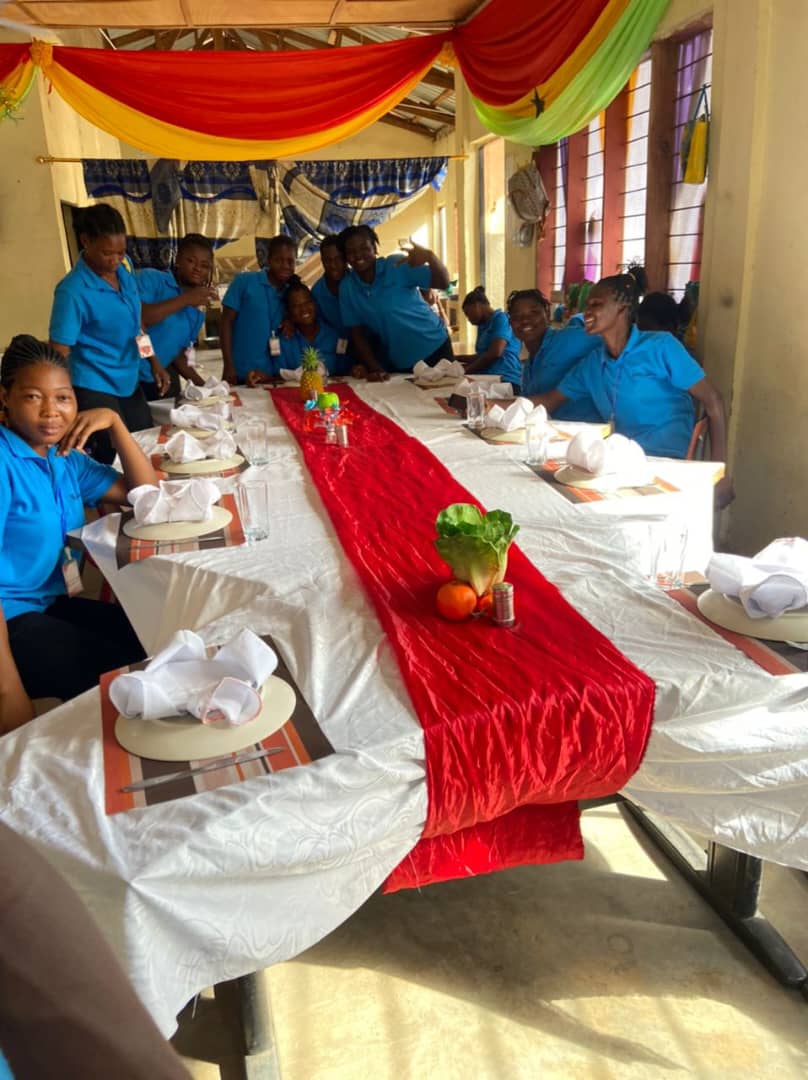 Hands-on training at Don Bosco Technical Institute, Tatale